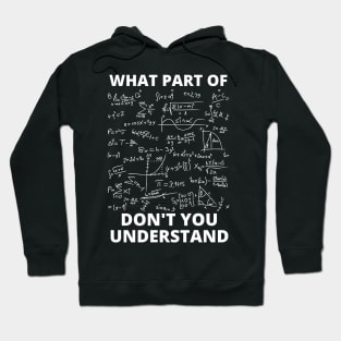 What Part Of Don't You Understand Hoodie